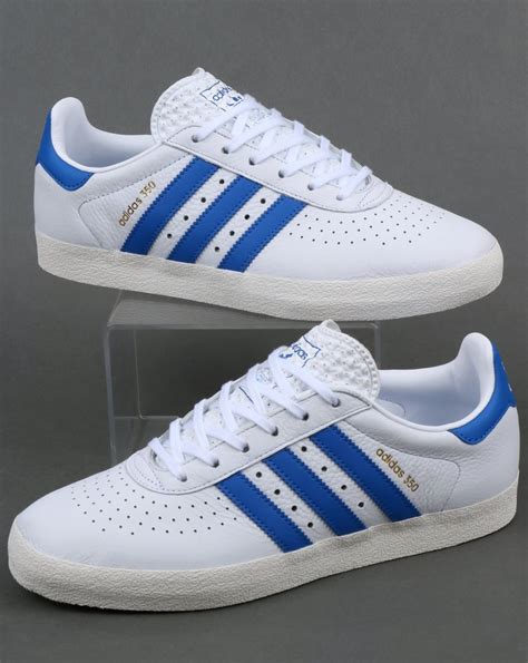 adidas sneakers white and blue